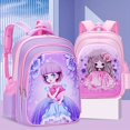 thumbnail image 2 of Mochila Infantil Impermeable De Gran Capacidad Para Estudiantes De Primaria Mochila De Viaje Linda Y De Varias Capas, 2 of 4