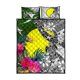 thumbnail image 5 of Colcha Personalizada Palau Juego de Apuestas Blanco - Tortuga Plumeria Hoja de Plátano, 5 of 5