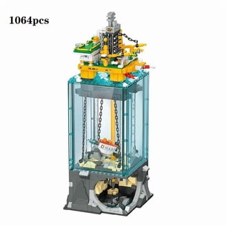 CDX Blocks: Cyclone - 900+ Piece Set, Gravity Roller Coaster, STEM