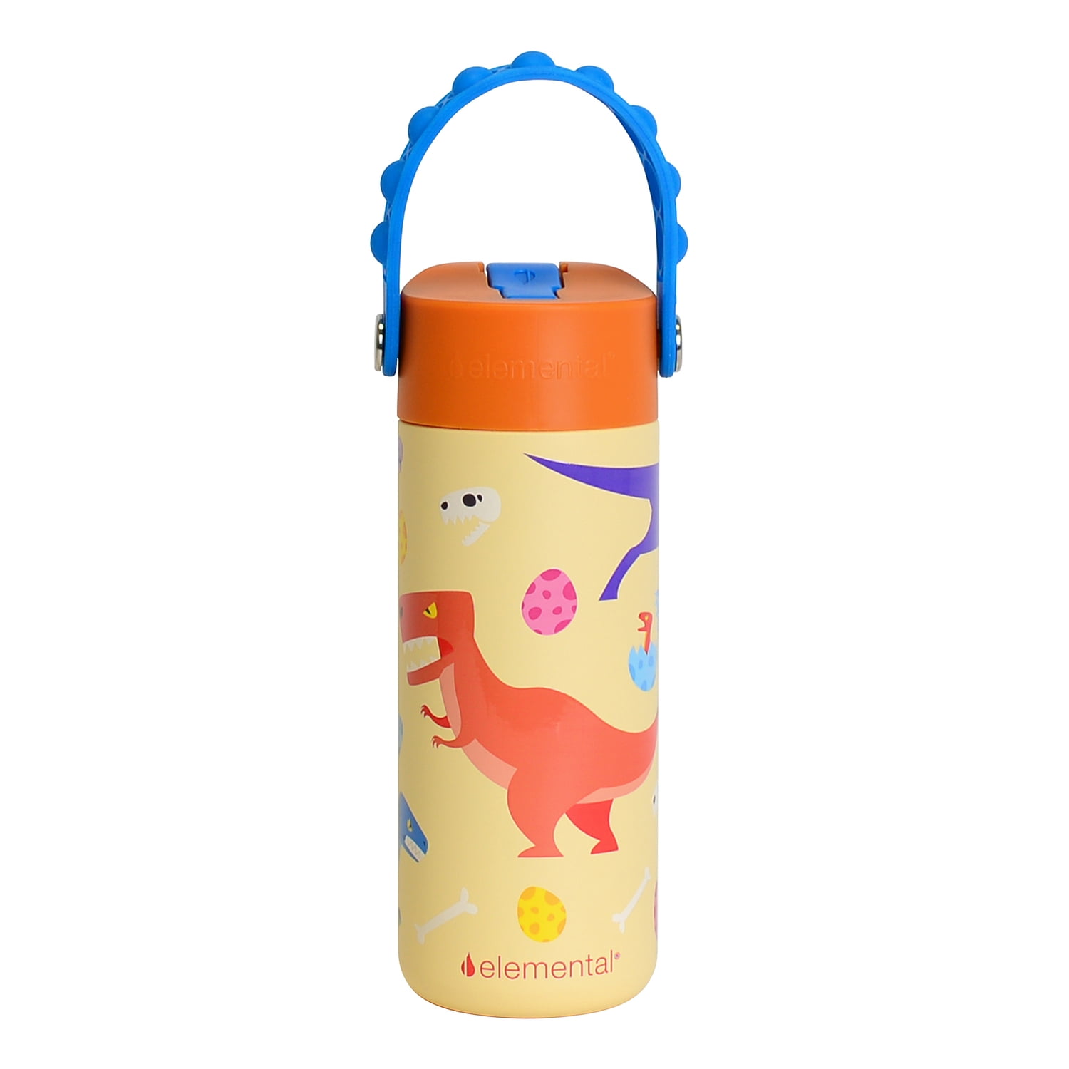 Elemental Core Pop 18 oz Dino Rage Stainless Steel Water Bottle