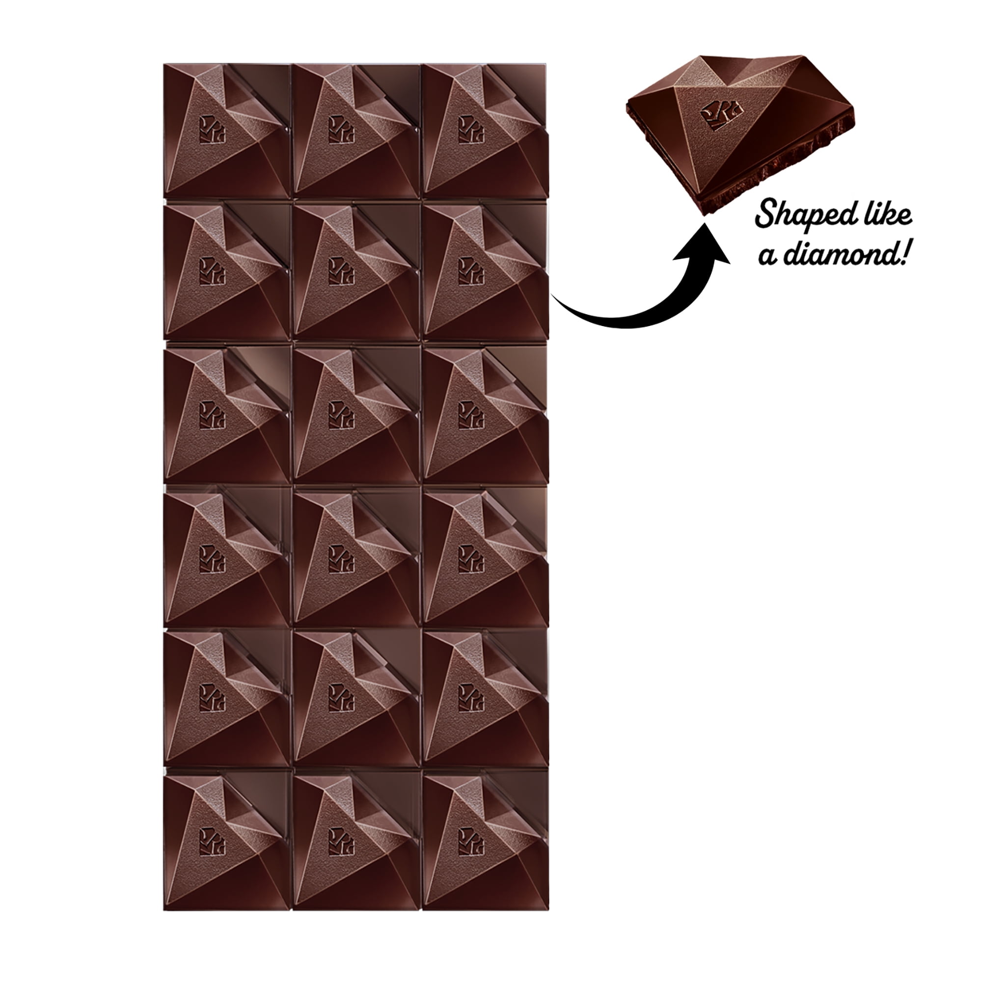 RED Delight Extra Dark Chocolate Full Size Bars (3.53 Ounces Each)