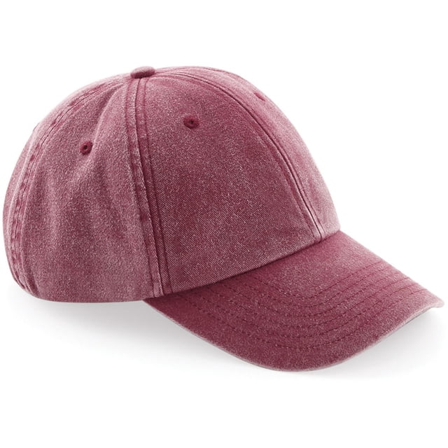 Beechfield Low Profile Vintage Denim-Look Cap