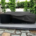 thumbnail image 5 of 2X Impermeable para Juego de Muebles de Patio, Fundas para Muebles Resistentes para Juego de Sofá Seccional de Exterior, Mesa de Mimbre y Ratán XXL, 5 of 5