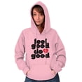 thumbnail image 3 of Feel Do Good Heart Inspiring Saying Hoodie Sweatshirt Women Brisco Brands 5X, 3 of 4