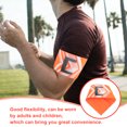 thumbnail image 3 of WHAMVOX Brassard de Football Orange Robuste Anti-Usure Polyester pour Sports d'Équipe, 3 of 6