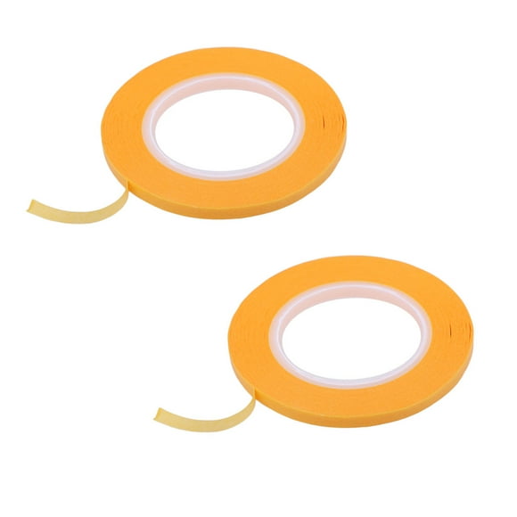 2 Pieces Yellow Painters Tape, 4MM Paint Tape, Masking Tape, Painting Supplies