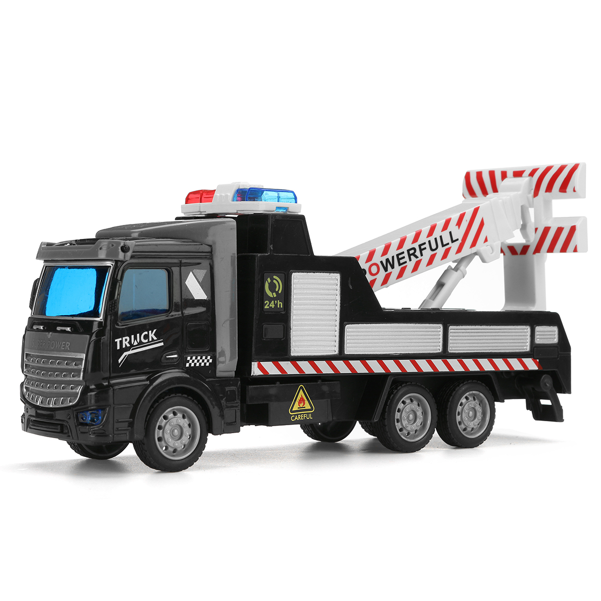 Tow Truck Toy Flatbed Truck Wrecker Trailer Diecast Car Model Toys