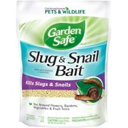 Garden Safe 4536 Slug & Snail Bait HG-4536 2 lb, Case Pack of 1, Brown/A