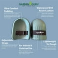 thumbnail image 5 of Garden Guru Home & Gardening Knee Pads with Straps, Waterproof EVA Foam Cushion Knee Pads, 2 Pack, 5 of 7