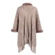 thumbnail image 3 of Womens Shawl Wrap Poncho Tassel Cape Cardigan Sweater Open Front For Fall Winter, 3 of 8