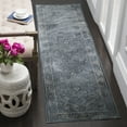 thumbnail image 2 of SAFAVIEH Vintage Adrian Traditional Runner Rug, Blue, 2'2" x 8', 2 of 9