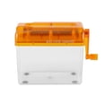 thumbnail image 4 of Portable Cross-Cut Paper Shredder for Home and Office, Mini Manual Document Shredder for Desktop, Compact Security Paper Cutter for Personal Privacy A#018 Orange, 4 of 4