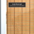 thumbnail image 4 of Red Lantern Burnt Bamboo Cordless Window Shade - Two-tone Honey 36" W, 4 of 8