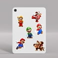 thumbnail image 3 of 100Pcs Mario Sticker Stickers Mixed Pack,Cartoon Characters Stickers Movie Decorative Sticker for Kids Teens Adults Waterproof Stickers for Water Bottle Laptop, 3 of 3
