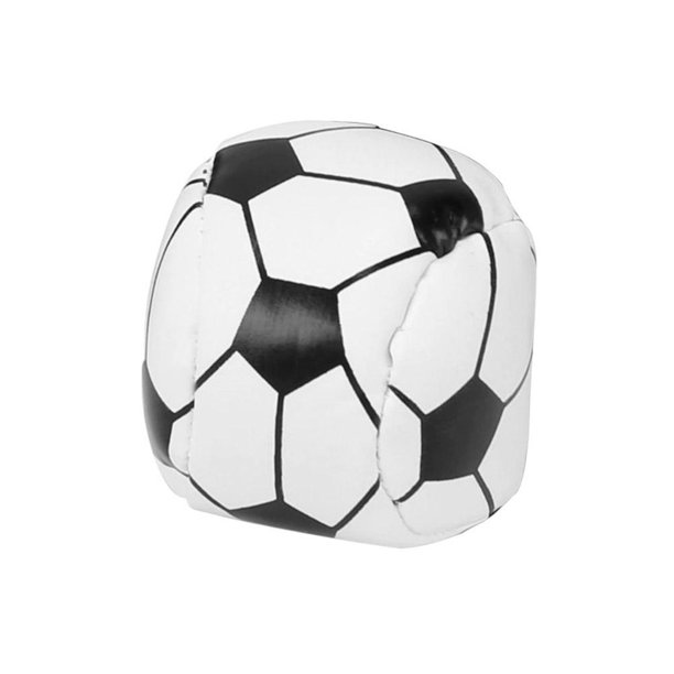 Leather Footbag Set, Plastic Juggling Bean Bags for Adults, Leak-Proof Kick Balls for Outdoor Games, Party, Playground & Travel