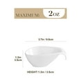 thumbnail image 2 of MALACASA, Series Ramekin, 16 pieces Mini Ramekins Ivory White Porcelain Dipping Bowl Snack Serving Dishes, 2 of 4