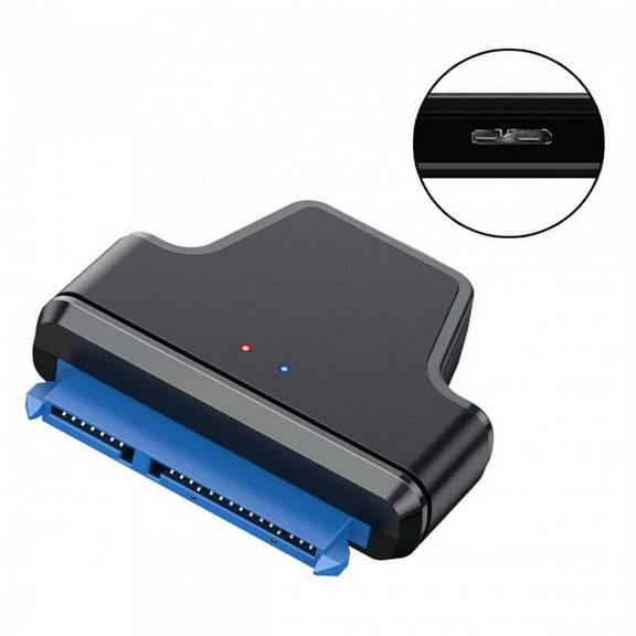 FVH 5Gbps Micro USB 3.0 to SATA 22Pin 7 15 Enclosure Adapter for 2.5" Hard Disk Drive SSD HDD Mass Storage Class