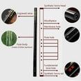 thumbnail image 3 of 5 Keys Chinese Traditional Musical Instrument Bamboo Flute Exquisite Workmanship with Storage Bag, 3 of 6
