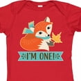 thumbnail image 4 of Inktastic 1st Birthday Woodland Fox 1 Year Old Boys or Girls Baby Bodysuit, 4 of 5