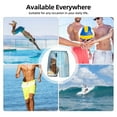 thumbnail image 6 of Gukieu Funny Cat Taking a Bath Print Men's Double Layer Sports Swim Trunks, Quick Dry Adjustable Waist Swim Shorts Swimwear-XX-Large, 6 of 6