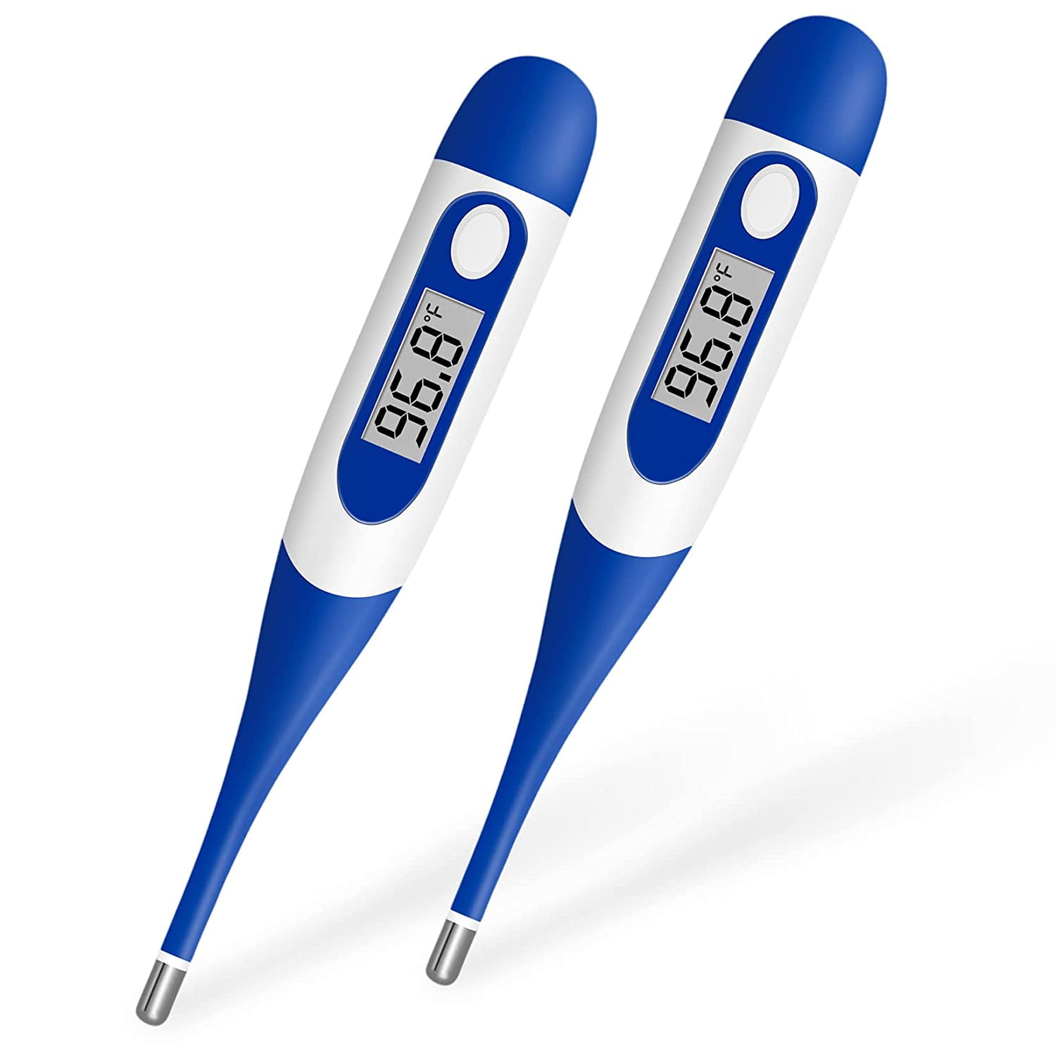 Thermometer, 2 Pack Digital Oral Thermometer, Detect Fever Quickly