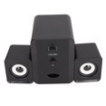 thumbnail image 2 of Altavoces de escritorio con alimentación USB, altavoces de ordenador con subwoofer para PC, portátil, tableta, escritorio, 2 of 8