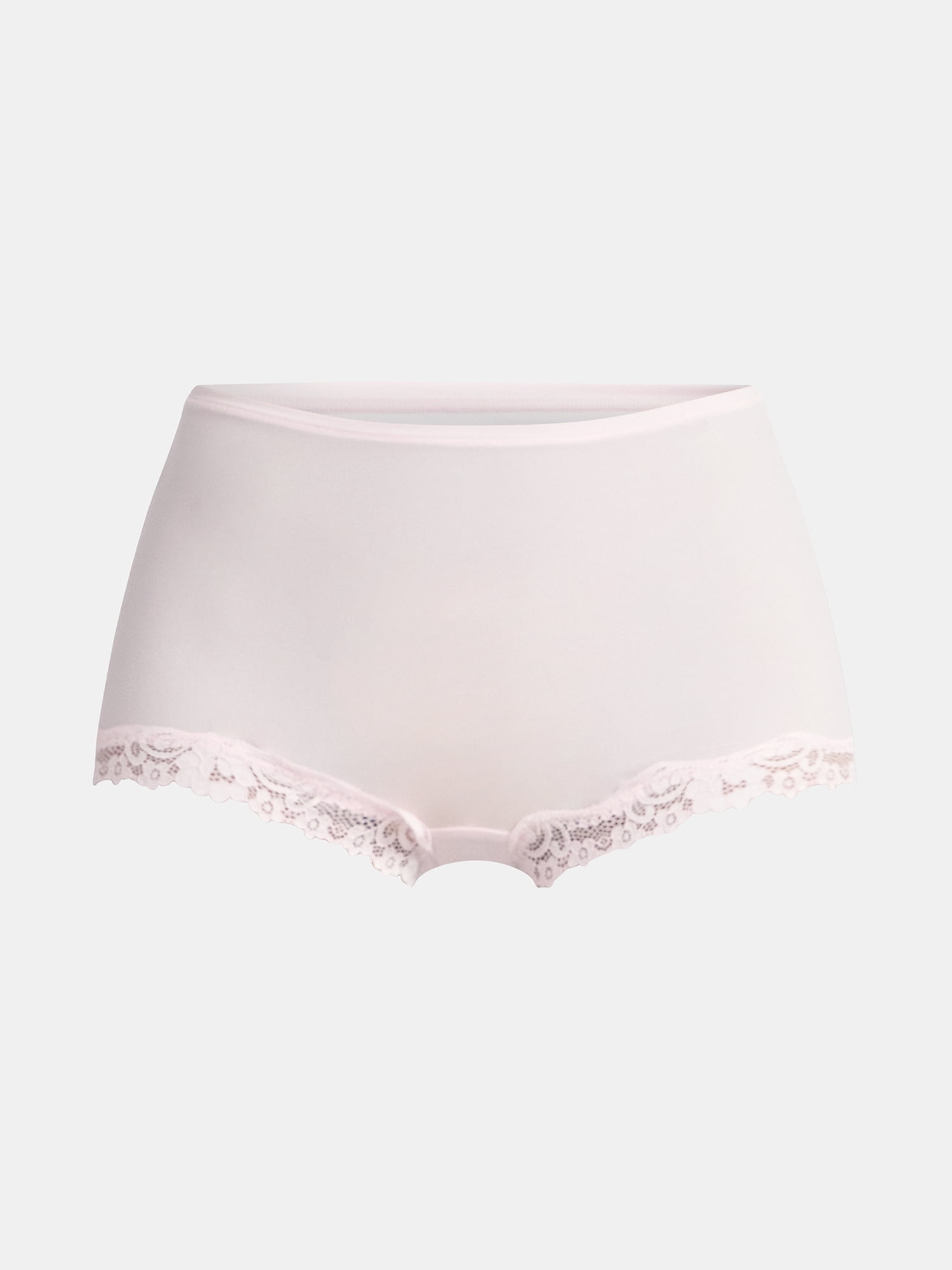 No Boundaries Body Base Boyshort Panties with Lace, Women's