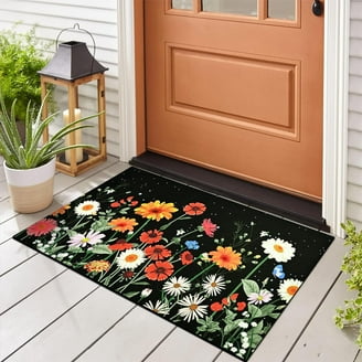Custom Text Your Exclusive Doormat With Optional Patterns Welcome Home Front Porch