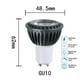 thumbnail image 1 of Bombillas LED RGB de 5W, foco regulable de 30W, equivalente a halógeno, Ángulo de haz estrecho de 36 °, E27, E14, GU10, MR16, 110V, 220V, COB, 1 of 4