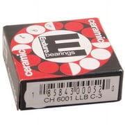 ABI Ceramic Hybrid 6001 LLB Sealed Cartridge Bearing 12 x 28 x 8