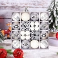 thumbnail image 2 of 44PC Christmas Ball Ornaments Set, Shatterproof Hanging Decorations for Tree Party Birthday Holiday Wedding, Durable Xmas Balls for Home Display, 2 of 6