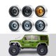 thumbnail image 3 of Vogacara RCGOFOLLOW llantas de rueda sobre orugas con 1/6 SCX6 RC pieza de coche RC accesorios de coche piezas de repuesto RC pieza de Kits de construcción modelo Titanio, 3 of 6
