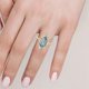 thumbnail image 4 of Anillo de circonita cúbica para mujer, compromiso, accesorios de joyería de boda, regalo para mujeres y niñas Wmkox8yi sjalhkljlk2812, 4 of 8