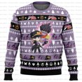 thumbnail image 3 of JoJo's Bizarre Adventure Joseph Joestar Oh My God Suéter navideño feo Mujeres Hombres Suéteres Tops Sudadera con capucha para parejas, 3 of 5