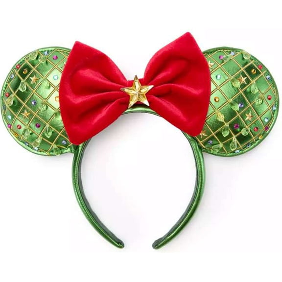 Disney Minnie Mouse Holiday Ear Headband for Adults [by BaubleBar]