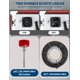 thumbnail image 4 of Yeshouse desatascador eléctrico de tuberías, máquina limpiadora de desagües con cables de 66 pies x 5/8" y 16 pies x 3/8", 6 cortadores y 500 W, alimentador automático para caños de 1 a 4 pulgadas, 4 of 9