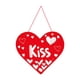 thumbnail image 3 of Letrero colgante de San Valentín con forma de corazón para interiores para familiares, aniversarios y parejas. Estilo B, 3 of 9