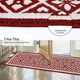thumbnail image 5 of Vaukki 24"x120" kitchen Runner Rug, Non Slip Washable Absorbent Floor Mat, for Sink Laundry Hallway, Red, 5 of 7