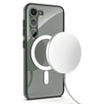 thumbnail image 6 of Encased Magnetic Case with Wireless Charger Included - For Samsung Galaxy S23 PLUS - Compatible with MagSafe Accessories (Clear/Black), 6 of 9