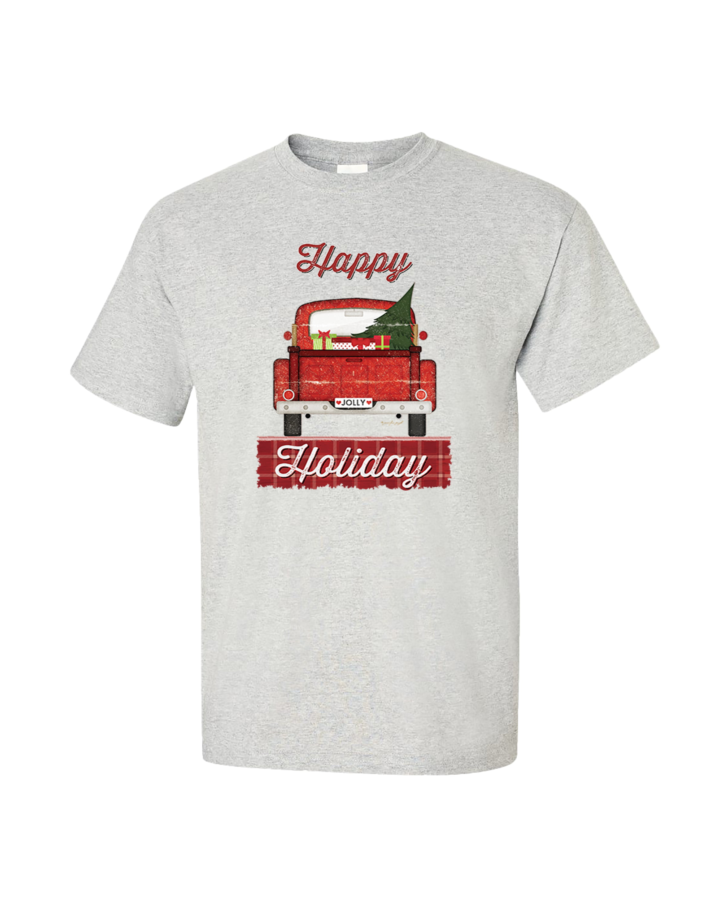 Happy Holidays Martin Style Unisex Raglan T-Shirt 