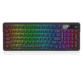 thumbnail image 3 of Teclado gamer inalámbrico Redragon K719 de 95 teclas con pantalla TFT, 3 of 9