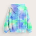 thumbnail image 3 of Mercatoo Cute Hoodies for Girls Tie Dye Oversized Pullover Gradient Sweatshirts Long Sleeve Trendy Shirts Teen 𝐏reppy Clothes, 3 of 4