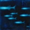 thumbnail image 3 of Wyatt Jr., Norman 12x12 Black Modern Framed Museum Art Print Titled - School II, 3 of 5