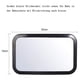 thumbnail image 2 of Espejo retrovisor para coche de bebé, tamaño XXL, espejo retrovisor transparente para coche de bebé, acrílico irrompible, espejo de velocidad de 360° para asiento de bebé, asiento de coche, 2 of 6