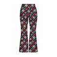 thumbnail image 5 of DISNIMO Christmas Snow Girls Flare Leggings with Pockets High Waisted Bootcut Yoga Pants Kids Dance Bell Bottoms Leggings 9-10 Bell Bottoms for Girls Bell Bottom Pants with Pockets, 5 of 7