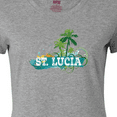 thumbnail image 4 of Inktastic St Lucia Vacation Cruise Trip Women's T-Shirt, 4 of 5