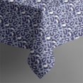 thumbnail image 2 of Leopard Print Square Tablecloth 42x42in(107x107cm) – Waterproof Polyester Printed Table Cover, Wrinkle Resistant & Washable for Kitchen Dining Picnic Party Decor, 2 of 6