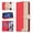 Red, variant on Wallet Case for Samsung Galaxy S23 Ultra, RFID Blocking Credit Card Holder, Premium Splice PU Leather Magnetic Clasp Folio Kickstand Flip Shockproof Luxury Cover For Samsung Galaxy S23 Ultra,Black