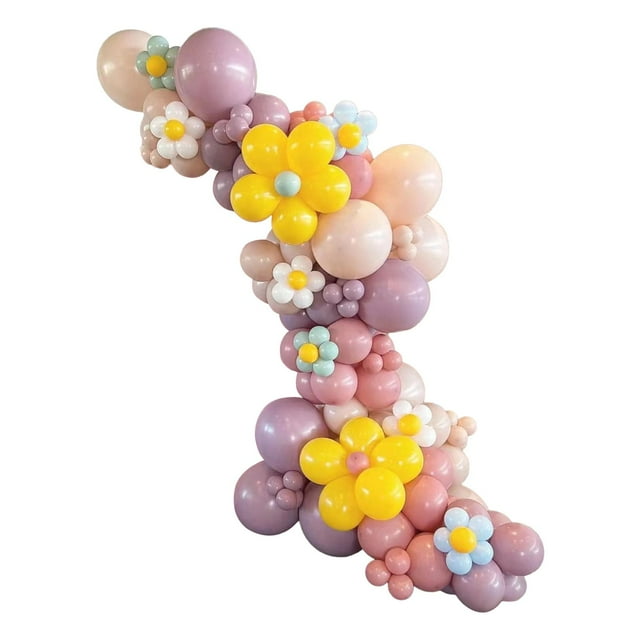 Kit de arco de guirnalda de globos de látex para bodas y celebraciones del Día de la Madre 198 Uds.