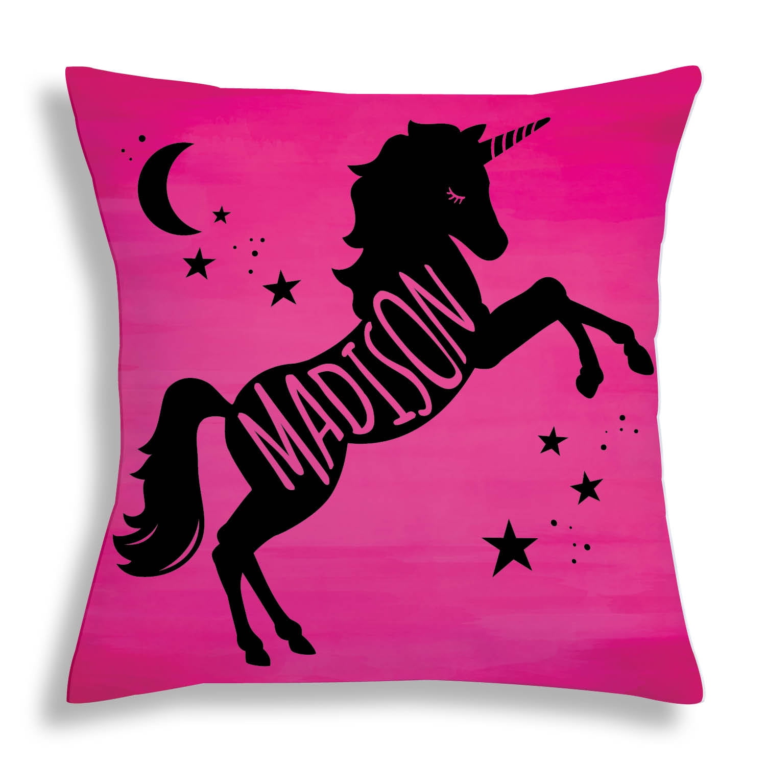 Unicorn Personalized Throw Pillow